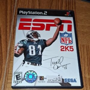 ESPN NFL 2K5 for PlayStation 2 - Black